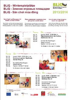 Winterspielplätze 2013/2014